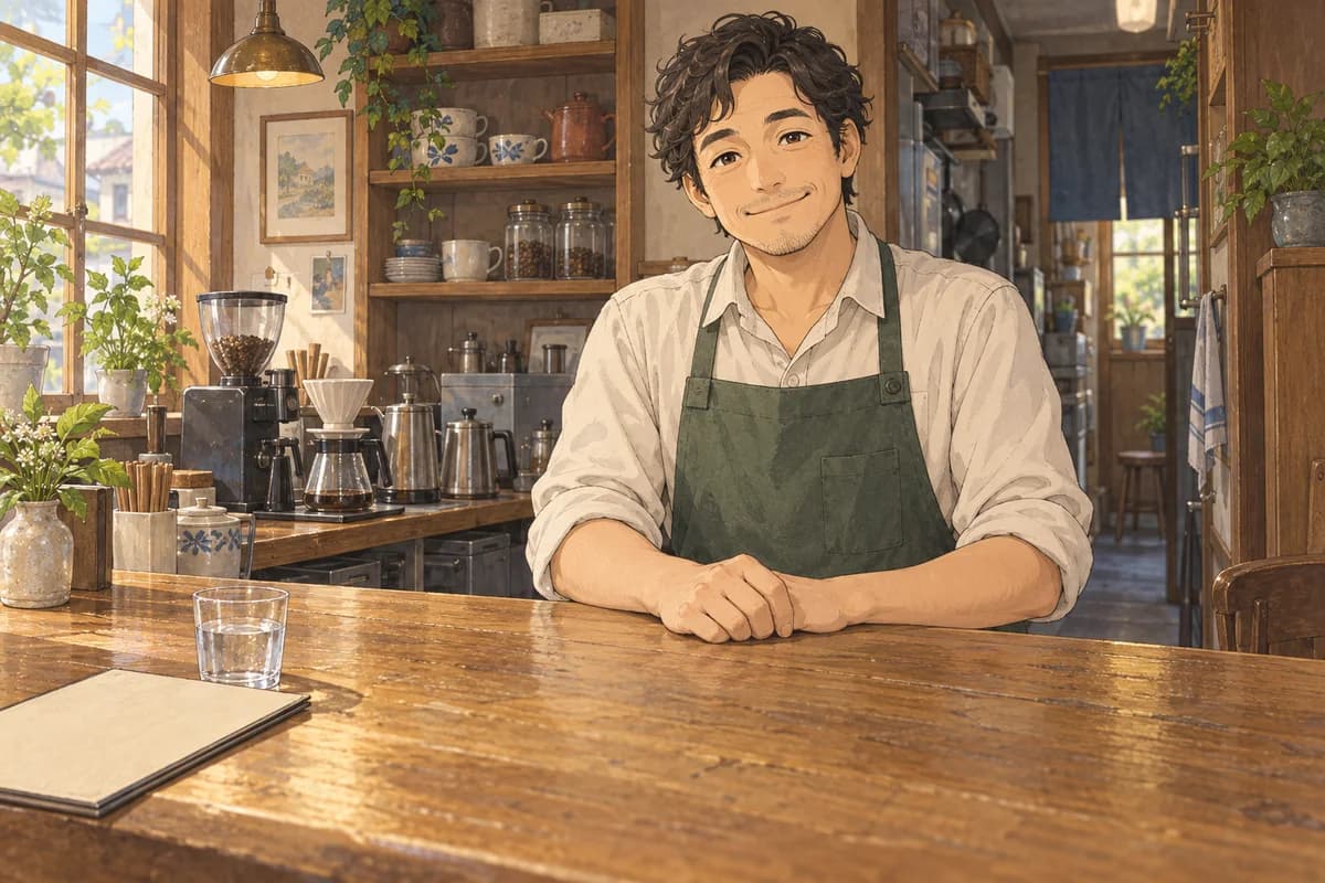 いつもの喫茶店