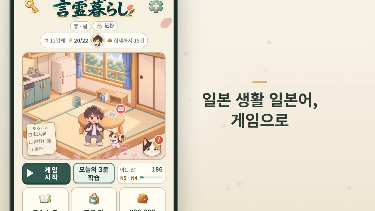 여름 축제의 밤, 유카타를 입은 하루와 친구가 불꽃놀이 아래를 걷는 일러스트